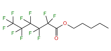 Pentyl 2,2,3,3,4,4,5,5,6,6,6-undecafluorohexanoate